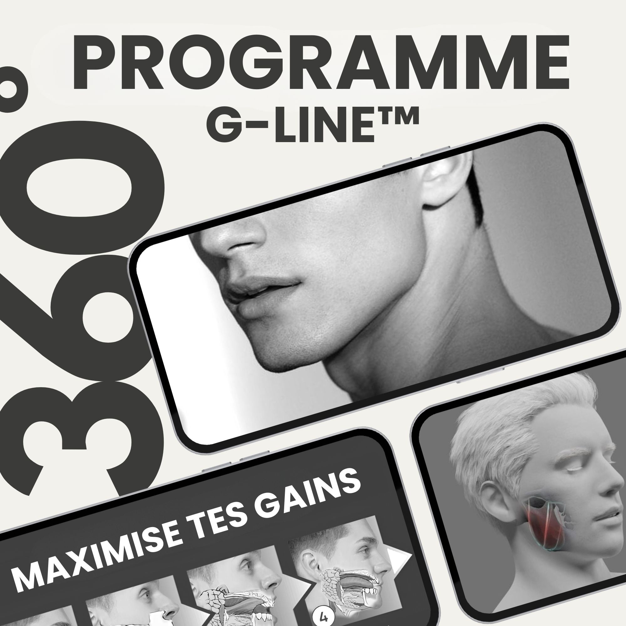 G-line™ 2.0 - Mâchoire séduisante - Pack complet + Programme 360°